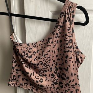 Shein cheetah print top